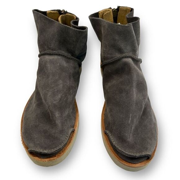 Satorisan Suede Silverlake Ankle Boots Size 37 - Picture 2 of 9